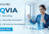 IQVIA Associate Consultant Job – Life science jobs, IQVIA careers, Associate jobs