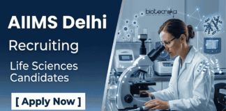 AIIMS Delhi Recruitment 2026 announced for Research Jobs. Apply Now to Start Your Career in Life Sciences with Clinical Research Experience.
