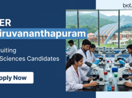 Apply for Project Associate Jobs at IISER Thiruvananthapuram Recruitment. Explore Life Science Research Roles. Last Date March 30, 2026.