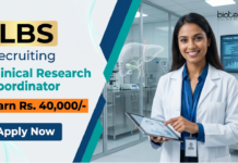 Clinical Research Jobs at ILBS | Earn Rs. 40,000/- | Attend the Walk-In Interview Apply for Clinical Research Jobs at ILBS Recruitment. Attend Walk-In for Clinical Trials Jobs under GSK funded research. Salary ₹40,000.
