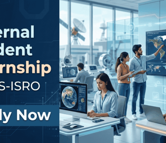 ISRO IIRS Recruitment: Apply for External Student Internship 2026 to Gain Research Experience and Build a Strong Career in Life Sciences.
