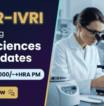 Life Science Research Scientist Jobs at ICAR IVRI | Rs. 56,000/-+HRA PM | Attend the Walk-In Interview ICAR IVRI Recruitment 2026 announced Research Scientist Jobs under ICMR One Health Mission. Apply for Career in Life Sciences.