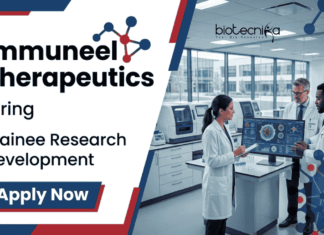 R&D Jobs at Immuneel Therapeutics | Life Sciences Candidates Apply Now Immuneel Therapeutics Hiring Trainee Research & Development role in Bengaluru. Apply for R&D jobs in life sciences and immunology research.