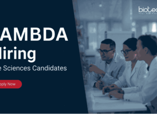 Vacancy For Life Science Jobs at Lambda | Apply Now for Clinical Data Coordinator Role Apply for Clinical Data Coordinator Jobs at Lambda Careers. Life Sciences Jobs in CRO CDM for MSc Life Sciences Graduates