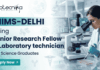Senior Research Fellow Job at AIIMS Delhi | Life Science Jobs | Apply Now Senior Research Fellow Job at AIIMS Recruitment 2026 for Life Science Jobs in Delhi