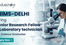 Senior Research Fellow Job at AIIMS Delhi | Life Science Jobs | Apply Now Senior Research Fellow Job at AIIMS Recruitment 2026 for Life Science Jobs in Delhi