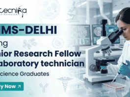 Senior Research Fellow Job at AIIMS Delhi | Life Science Jobs | Apply Now Senior Research Fellow Job at AIIMS Recruitment 2026 for Life Science Jobs in Delhi