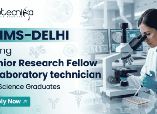 Senior Research Fellow Job at AIIMS Delhi | Life Science Jobs | Apply Now Senior Research Fellow Job at AIIMS Recruitment 2026 for Life Science Jobs in Delhi