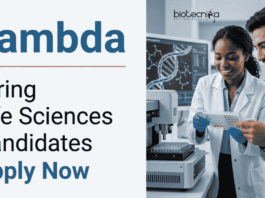 Regulatory Affairs Jobs at Lambda | Life Sciences Candidates Apply Now Lambda Career: Hiring a Regulatory Affairs Officer in Ahmedabad. Apply Now for Life Science jobs in CRO Regulatory Affairs.