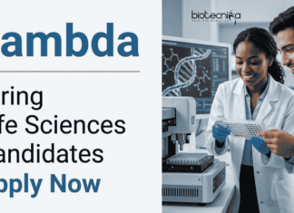 Regulatory Affairs Jobs at Lambda | Life Sciences Candidates Apply Now Lambda Career: Hiring a Regulatory Affairs Officer in Ahmedabad. Apply Now for Life Science jobs in CRO Regulatory Affairs.