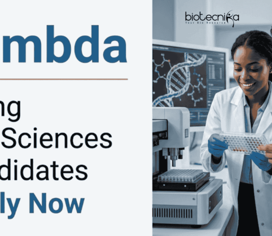 Regulatory Affairs Jobs at Lambda | Life Sciences Candidates Apply Now Lambda Career: Hiring a Regulatory Affairs Officer in Ahmedabad. Apply Now for Life Science jobs in CRO Regulatory Affairs.