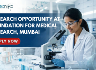 Research Job Opportunity at Foundation for Medical Research, Mumbai | Biotech, Microbiology, Zoology Candidates Apply Research Opportunity at Foundation for Medical Research, Mumbai. Apply for a research Opportunity at Foundation for Medical Research Mumbai. Work in environmental microbiology, AMR, and NGS-based projects.