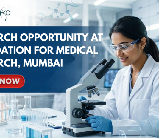 Life Science Research Opportunity in Environmental Microbiology at Foundation for Medical Research, Mumbai Research Opportunity at Foundation for Medical Research, Mumbai. Apply for a research Opportunity at Foundation for Medical Research Mumbai. Work in environmental microbiology, AMR, and NGS-based projects.