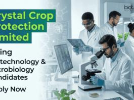 Biotechnology & Microbiology Jobs at Crystal Crop Protection Limited | Apply Now Biotechnology Jobs at Crystal Crop Protection Ltd: Apply for Scientist role & build your Career in Life Sciences with Microbiology Research