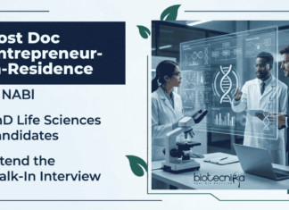 Post Doc Entrepreneur In Residence Opportunity at NABI for Life Sciences Candidates NABI Recruitment Announces Post Doc Entrepreneur in Residence fellowship for PhD Candidates Interested in Research in Life Sciences