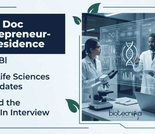 Post Doc Entrepreneur In Residence Opportunity at NABI for Life Sciences Candidates NABI Recruitment Announces Post Doc Entrepreneur in Residence fellowship for PhD Candidates Interested in Research in Life Sciences
