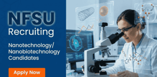Project Assistant Job in Nanotechnology Research at NFSU | MSc Candidates Attend the Walk-In Interview Apply for NFSU Recruitment: Project Assistant Jobs. Explore Nanotechnology Jobs with ₹20,000 Salary in Forensic Research Field.