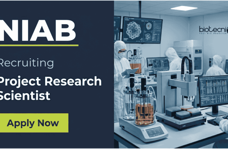 Life Sciences Job Opportunity at BRIC-NIAB | Apply Now for Project Research Scientist Role NIAB Recruitment 2026 Announces Life Sciences Jobs and Molecular Biology Jobs under ICMR Funded Tuberculosis Research Project in Hyderabad.