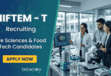 Research Jobs at NIFTEM T | Life Sciences Graduates Attend the Walk-In Interview NIFTEM Recruitment: Explore Research Jobs Including Research Associate and Young Professional Roles for Life Sciences Career.