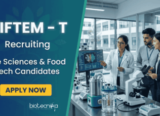 Research Jobs at NIFTEM T | Life Sciences Graduates Attend the Walk-In Interview NIFTEM Recruitment: Explore Research Jobs Including Research Associate and Young Professional Roles for Life Sciences Career.