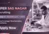 Biotechnology Research Scientist Job at NIPER | Earn Rs. 56,000/-p.m. + HRA | Apply Now Apply for NIPER Recruitment 2026 for Research Scientist Jobs. Start your Biotechnology Career with ₹56,000 salary under ICMR project.