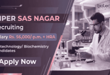Biotechnology Research Scientist Job at NIPER | Earn Rs. 56,000/-p.m. + HRA | Apply Now Apply for NIPER Recruitment 2026 for Research Scientist Jobs. Start your Biotechnology Career with ₹56,000 salary under ICMR project.
