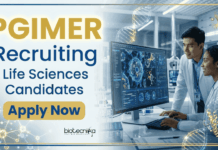 Apply for Research Scientist Jobs through PGIMER Recruitment. Excellent Opportunity for to Build a Strong Career in Life Sciences.