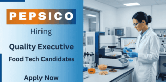Food Tech Jobs Opening at PepsiCo | Apply Now For Quality Executive Position Apply for PepsiCo Career: Quality Executive Jobs. Explore Food Tech Jobs in FMCG with Strong Growth and Industry Exposure.