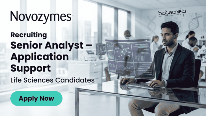 Senior Analyst – Application Support Life Science Jobs at Novozymes, managing IT compliance, CSV, and QA in pharmaceutical and biotech industries. Senior Analyst – Application Support Life Science Jobs at Novozymes, managing IT compliance, CSV, and QA in pharmaceutical and biotech industries.
