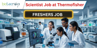 Scientist Job at Thermofisher. Life Sciences Freshers Candidates, Apply Now. Expertise in Molecular Biology & Immunology required.