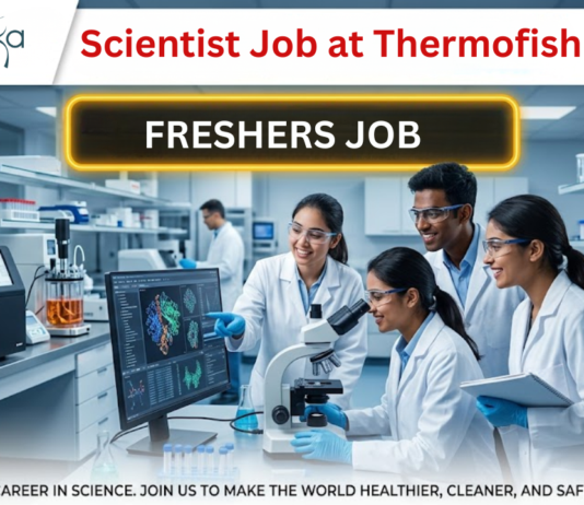 Scientist Job at Thermofisher. Life Sciences Freshers Candidates, Apply Now. Expertise in Molecular Biology & Immunology required.
