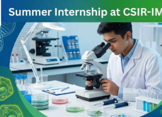 Summer Internship at CSIR-Institute of Minerals and Materials Technology. Life Science Candidates, Apply Now.