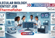 Life Sciences Jobs for Freshers at Thermofisher. Apply Now For Molecular Biology Scientist Role in Bangalore.