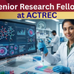 Senior Research Fellow at ACTREC. Life Sciences Candidates, Attend The Walk-in interview. Opportunity in Mumbai. Earn 42,000 pm.