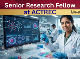 Senior Research Fellow at ACTREC. Life Sciences Candidates, Attend The Walk-in interview. Opportunity in Mumbai. Earn 42,000 pm.