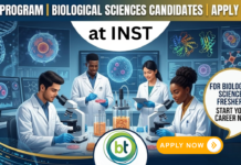 PhD Program at INST (Institute of Nano Science and Technology), Mohali. Biological Sciences Candidates, Apply Now.