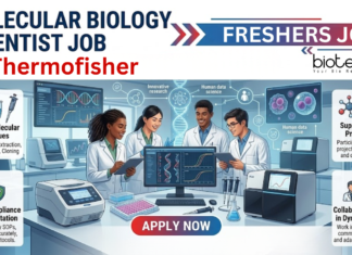 Life Sciences Jobs for Freshers at Thermofisher. Apply Now For Molecular Biology Scientist Role in Bangalore.