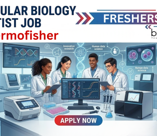 Life Sciences Jobs for Freshers at Thermofisher. Apply Now For Molecular Biology Scientist Role in Bangalore.