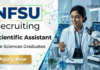 Scientific Assistant Jobs at NFSU Tripura – NFSU recruitment for Forensic Science Jobs