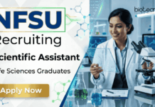 Scientific Assistant Jobs at NFSU | Forensic Science Jobs | Apply Now Scientific Assistant Jobs at NFSU Tripura – NFSU recruitment for Forensic Science Jobs