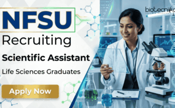 Scientific Assistant Jobs at NFSU | Forensic Science Jobs | Apply Now Scientific Assistant Jobs at NFSU Tripura – NFSU recruitment for Forensic Science Jobs