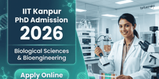 IIT Kanpur PhD Admission in Biological Sciences | Life Sciences Research | Apply Online Explore IIT Kanpur PhD Admission in Biological Sciences and Life Sciences research and step into a world of advanced scientific discovery.