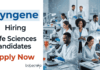 Explore Syngene Careers Life Sciences Jobs in Bangalore. Explore Biochemistry jobs with ELN LIMS and GenAI exposure. Apply Now.