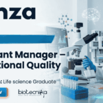 Assistant Manager Operational Quality at Lonza – Quality Assurance jobs and life science jobs