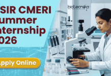 CSIR CMERI Summer Internship 2026 | Research Internship | Apply Online Apply now for CSIR CMERI Summer Internship 2026 – Research & Biotechnology Internship Opportunity