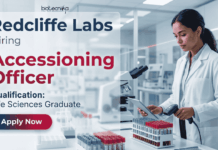Biotechnology Jobs at Redcliffe Labs | Accessioning Officer role | Apply Now Build your diagnostics career in Sample Accessioning, LIS Operations, and Quality Compliance with Redcliffe Labs Guwahati.