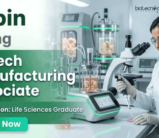 Biotechnology Jobs at Lupin | Hiring Biotech Manufacturing Associate | Apply Now Kickstart your Biotechnology jobs journey with Lupin careers in Life Sciences Jobs and manufacturing excellence.