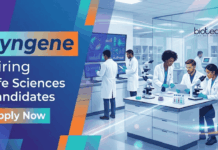 New Job Openings at Syngene | Apply Now for Life Sciences Jobs Apply for Life Sciences Jobs at Syngene Career portal. CTA-ClinOps Role in Bangalore for Candidates pursuing a Clinical Research Career.