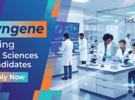 New Job Openings at Syngene | Apply Now for Life Sciences Jobs Apply for Life Sciences Jobs at Syngene Career portal. CTA-ClinOps Role in Bangalore for Candidates pursuing a Clinical Research Career.