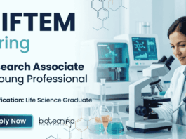 NIFTEM Recruitment 2026 opens Research Jobs for Life Science Research candidates